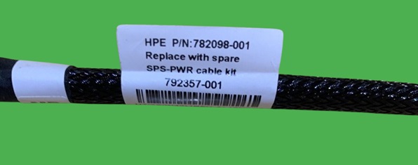 782098-001 HP HDD Backplane to M/Board Power Cable For ML150 G9